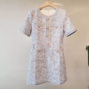 Light blue Tweed dress XS/S